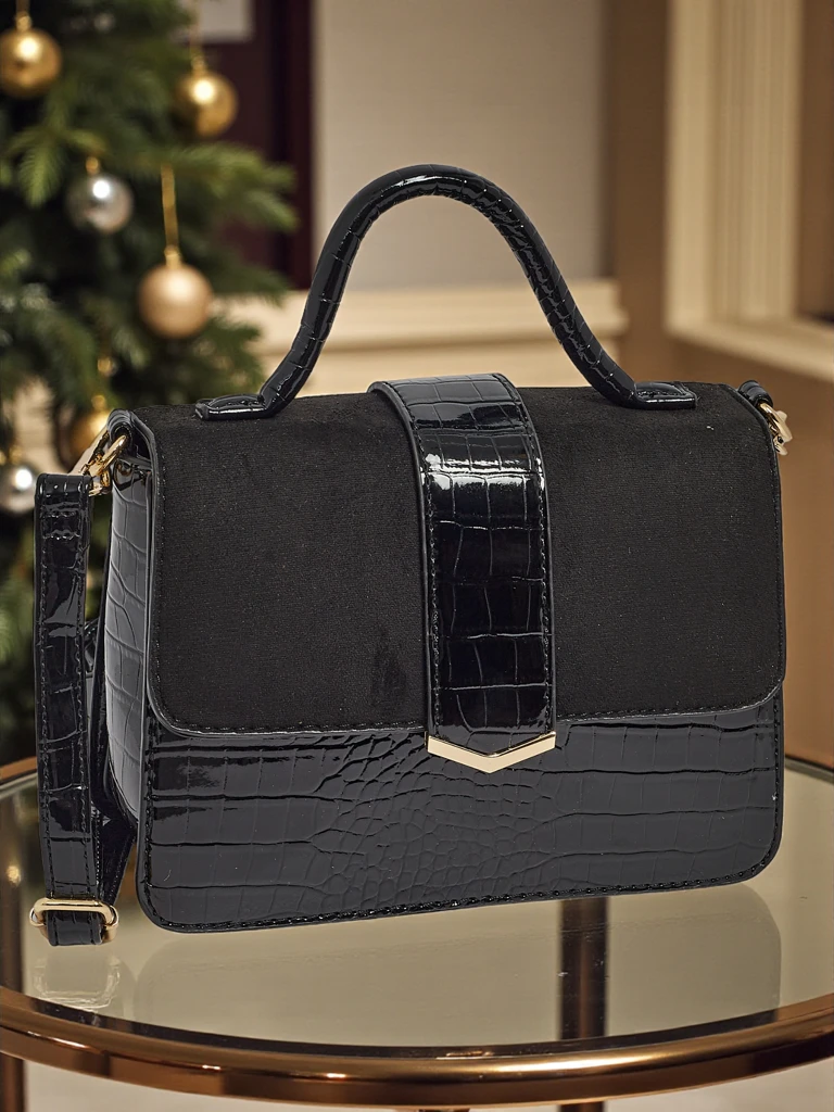 Малка дамска чанта от еко кожа Tesic