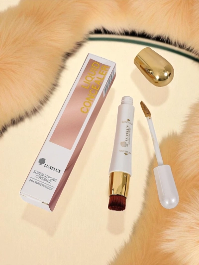 Aurelia Luxelux Concealer – течен коректор с hairbrush 24H Waterproof