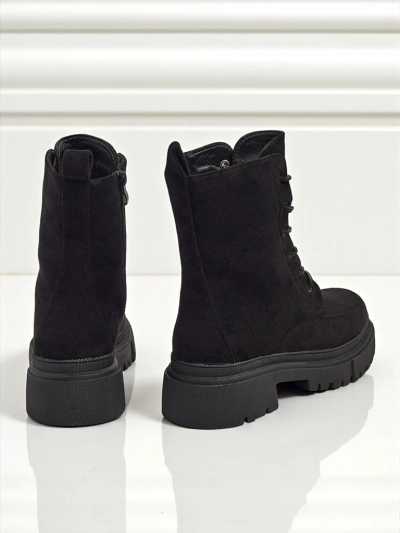 Дамски боти workeri Velisse от еко велур