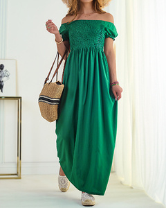 тъмнозелено