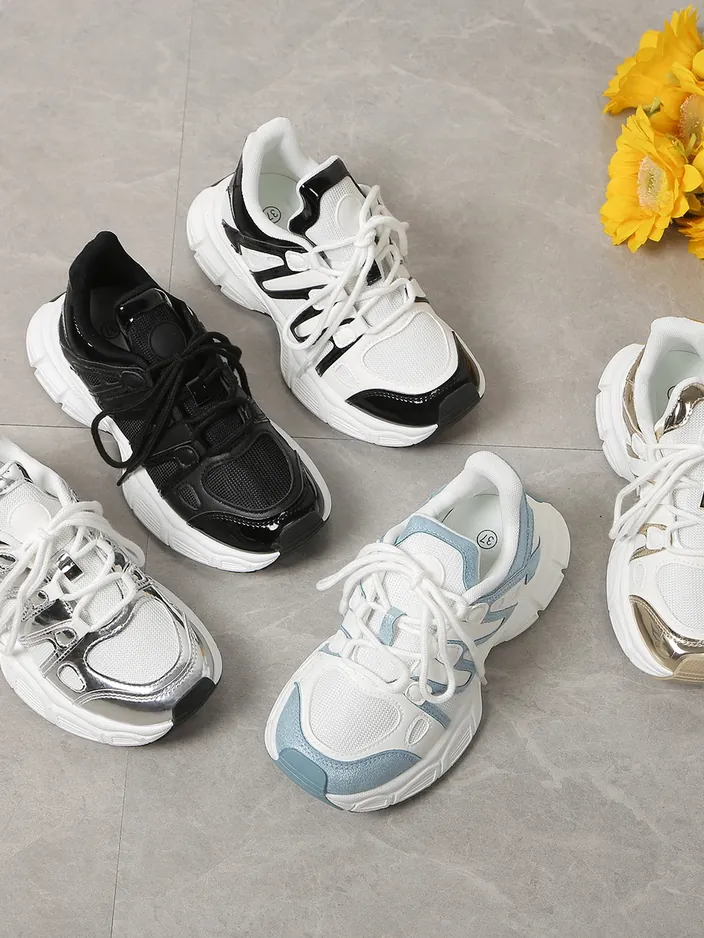 Спортни маратонки Royalfashion за жени на по-дебела подметка Loness