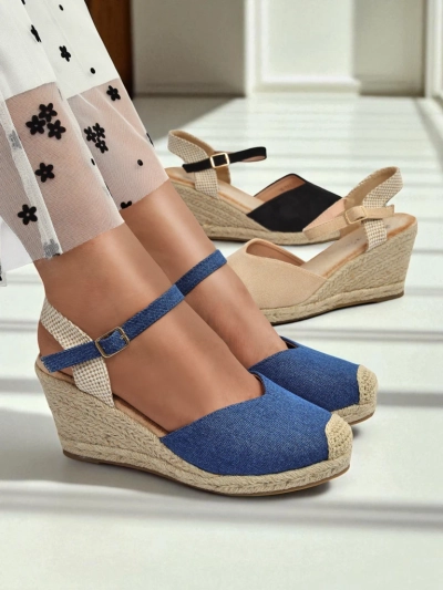 Royalfashion Дамски сандали на платформа Solara Еспадрили