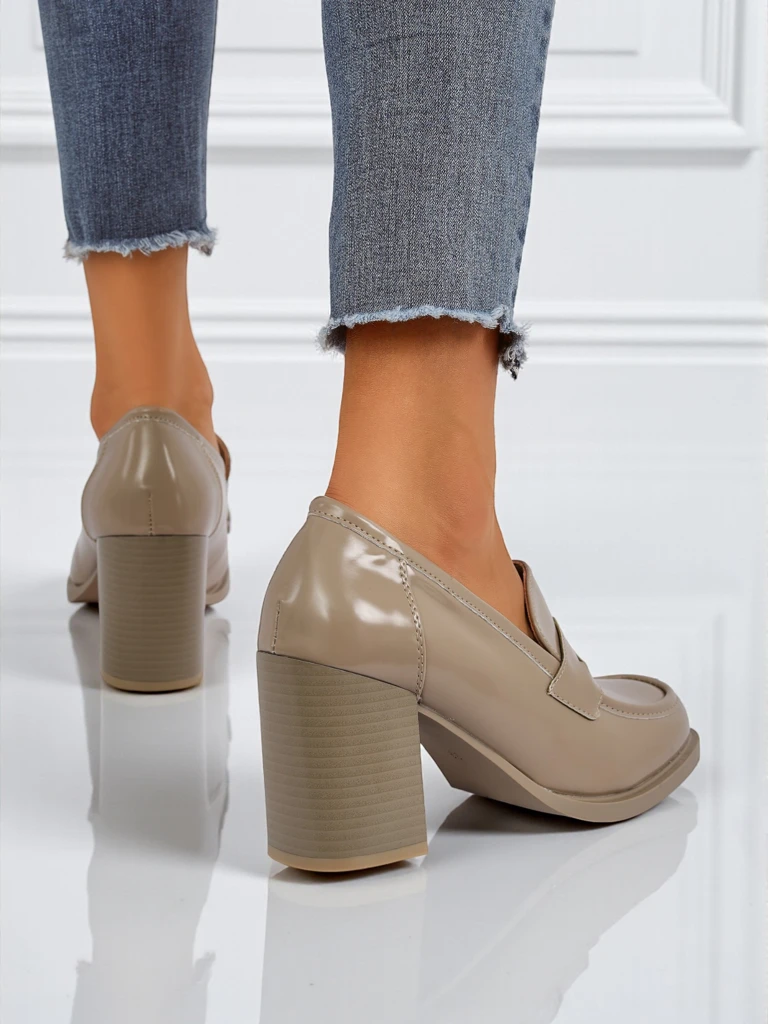 Royalfashion Дамски мокасини на ток Minerva