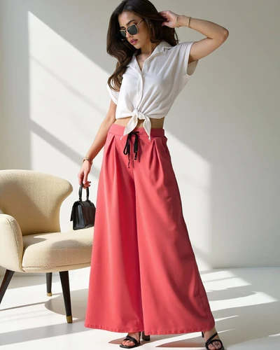 Royalfashion Широки дамски панталони