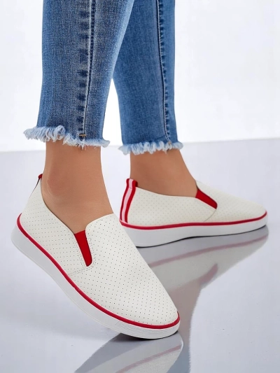 Royalfashion Жени перфорирани обувки за слизане Kassias