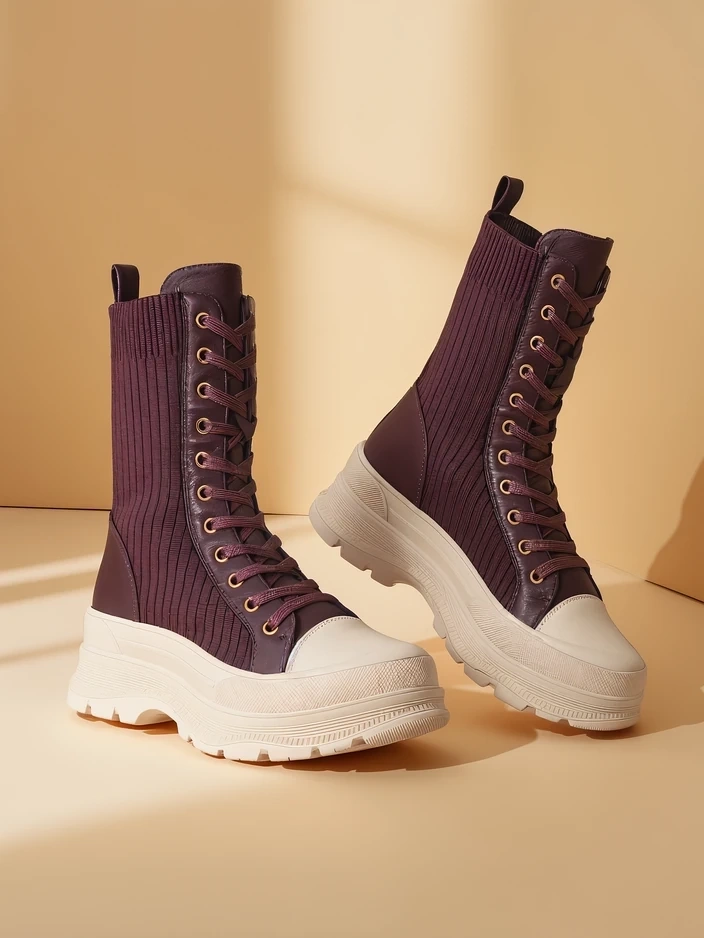 Royalfashion Жени високи работни ботуши Fosilla