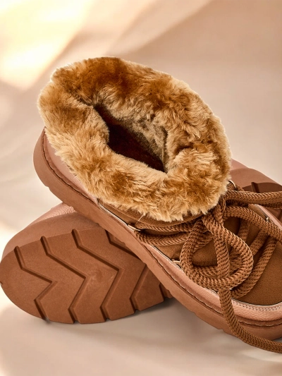 Дамски боти за сняг с връзки Royalfashion Iniuc