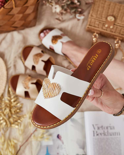 Royalfashion Дамски джапанки с плоска подметка Ortyca