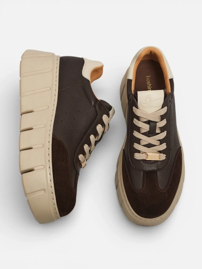 Спортни дамски маратонки от естествена кожа Taures