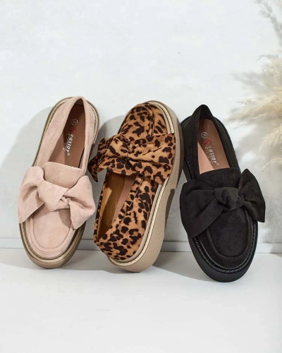 Royalfashion Дамски полуобувки с панделка Eriz