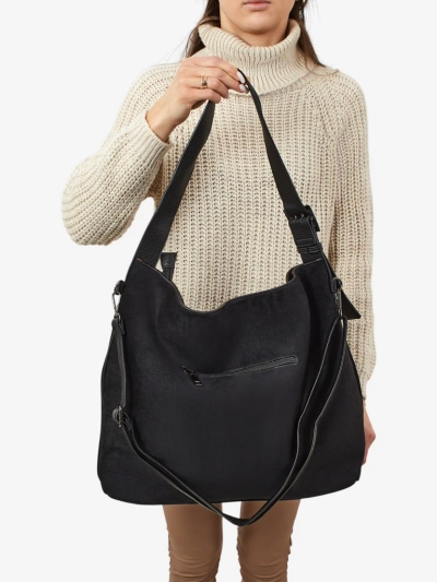 Дамска чанта shopper еко велур Donenn