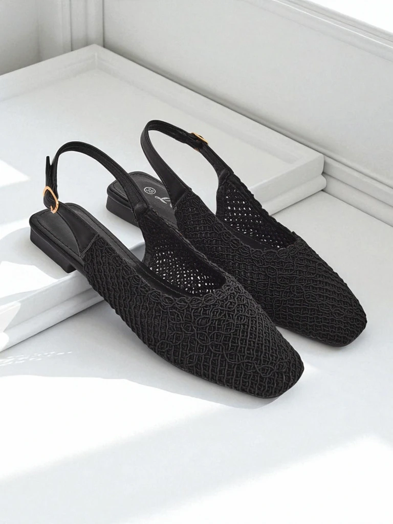 Royalfashion Дамски сандали с отворена пета Breeze Woven