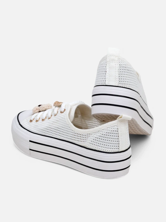 Royalfashion Женски перфорирани маратонки с декорации Osdo