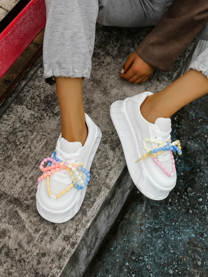 Royalfashion Дамски платформи Кецове Venusoe