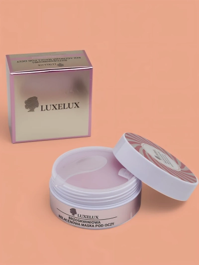 Luxelux прасковени колагенови патчове за очи 60 бр.