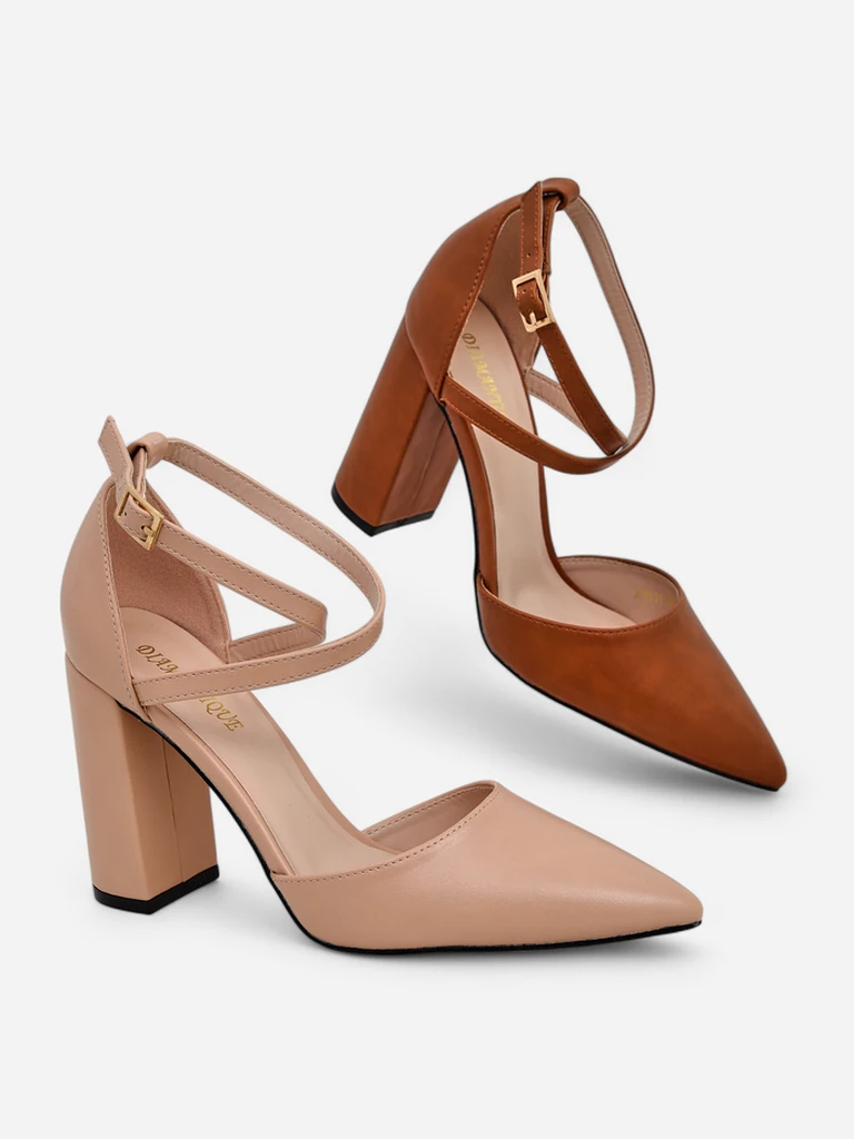 Royalfashion дамски обувки с пресечени ленти Eurolias