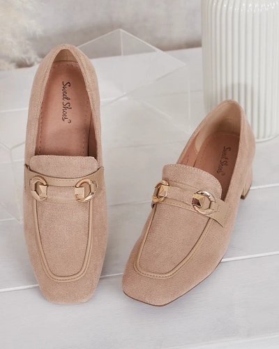 Royalfashion Елегантни дамски мокасини на нисък ток Orino