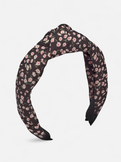 Royalfashion Лента за коса с плитка на цветя