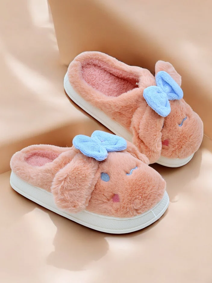 Женски домашни чехли Royalfashion с лък Savos