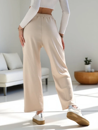 Рокля на Royalfashion Широки панталони за жени с камъни