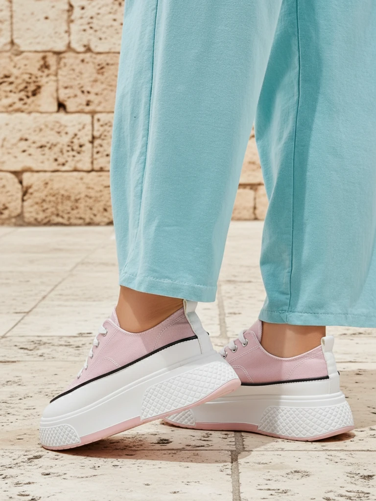 Royalfashion Женски платформи маратонки Beemes