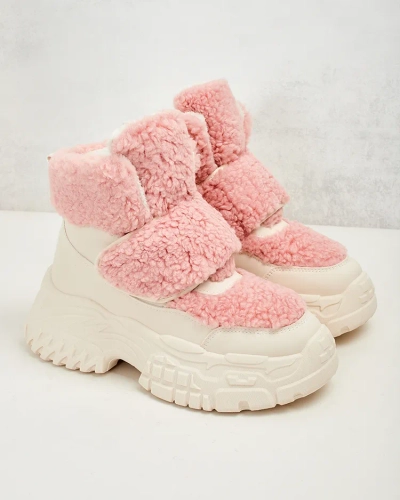 Royalfashion Дамски ботуши за сняг с овча кожа Segulla