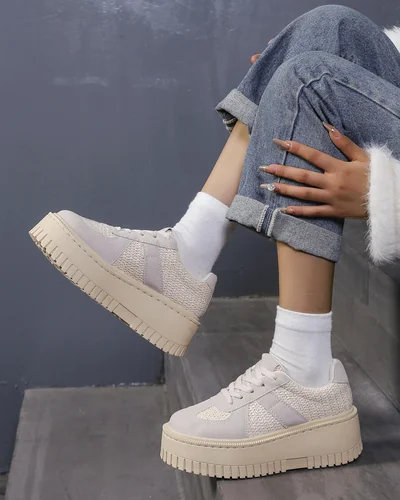 Royalfashion Дамски платформи Кецове Venusoe