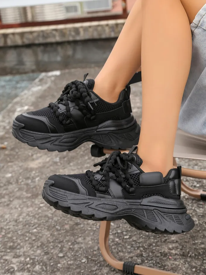 Спортни маратонки Royalfashion за жени на по-дебела подметка Loness