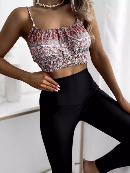 Дамски черен рипсен клин - облекло