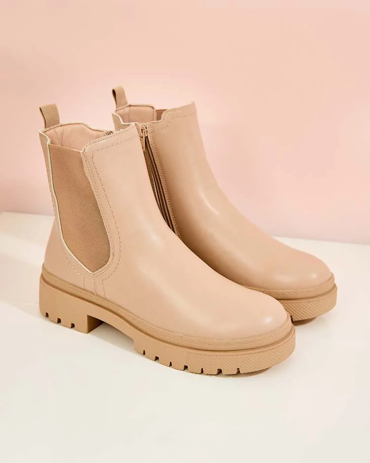 Royalfashion Дамски ботуши от еко кожа Dovivas