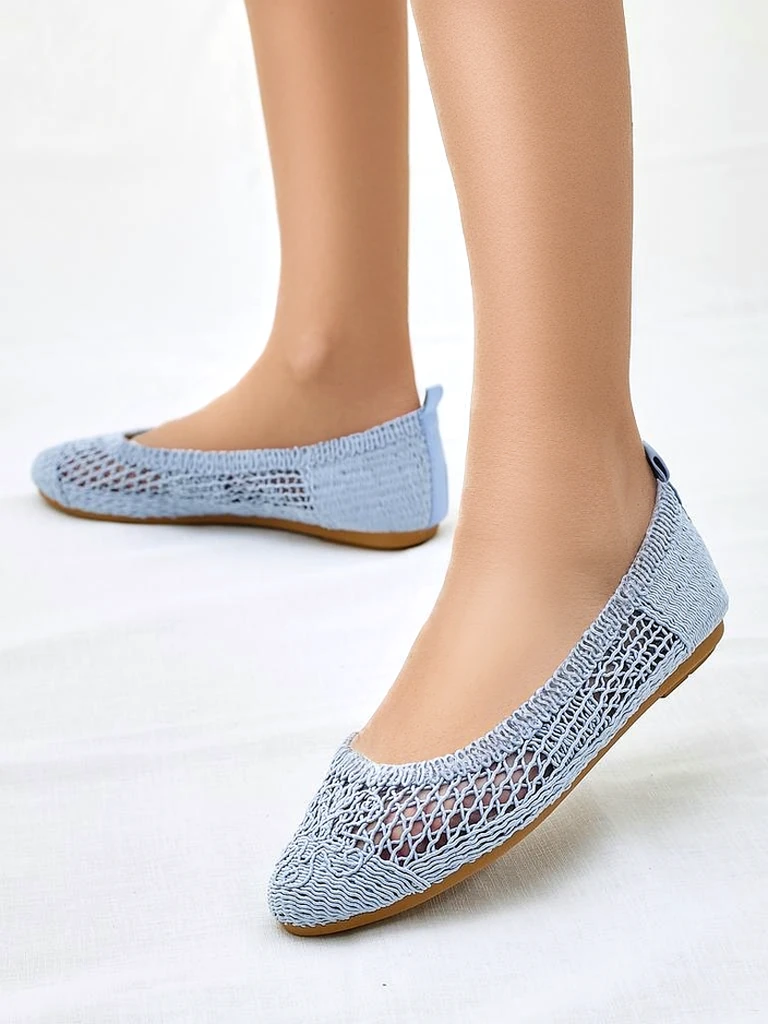 Royalfashion Дамски перфорирани балерини Аннете