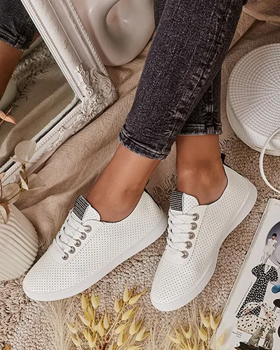 Royalfashion Дамски ажурни маратонки Mitrra