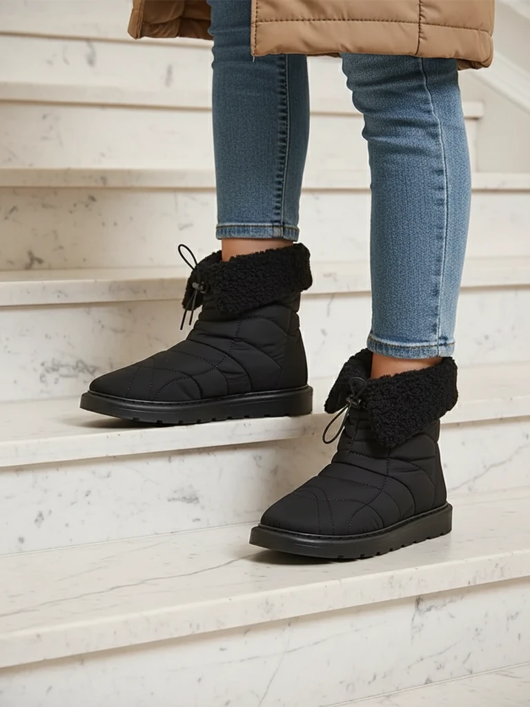 Дамски ботуши Royalfashion като снежни ботуши Oferita