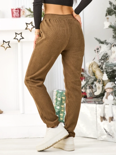 Royalfashion Топли дамски панталони с големи размери