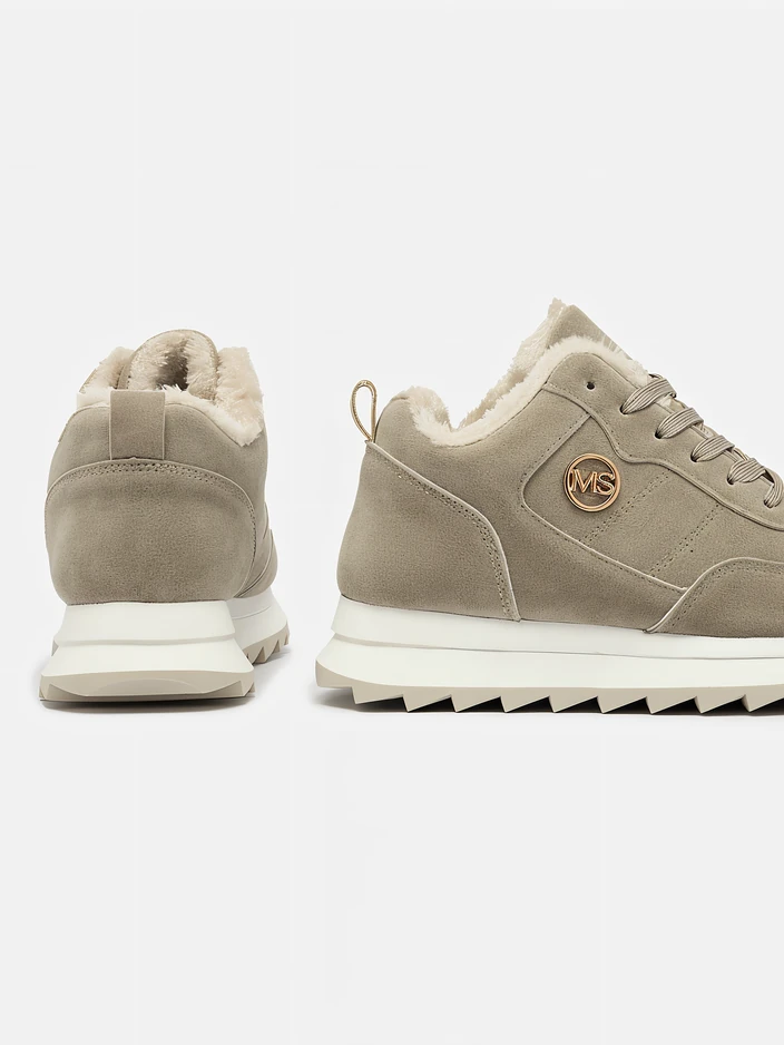 Royalfashion Сиви дамски изолирани спортни обувки Lahho