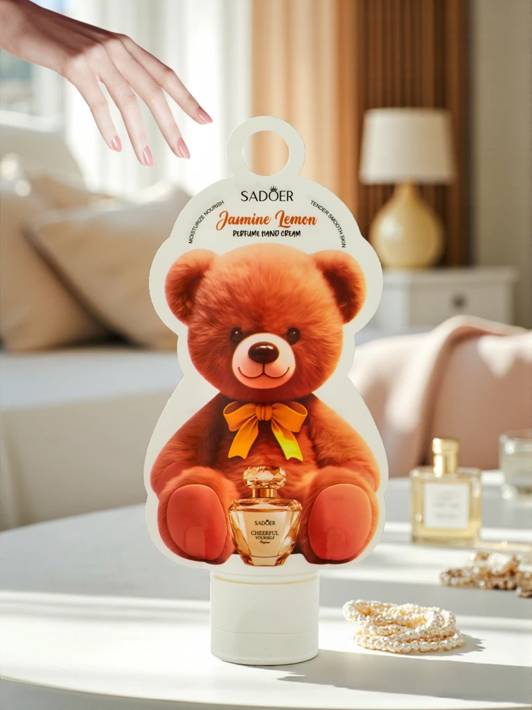 Sadoer Aurelia Jasmine Lemon парфюмиран крем за ръце 50 ml мече