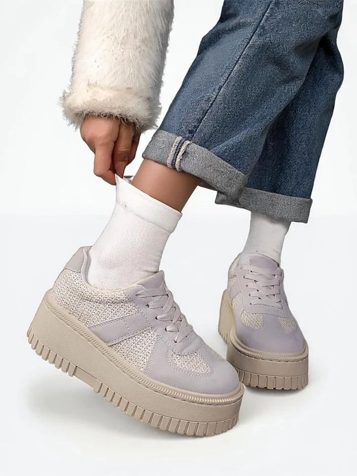 Royalfashion Дамски платформи Кецове Venusoe