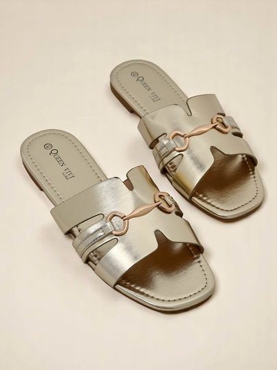 Royalfashion Дамски чехли с равна подметка Lina