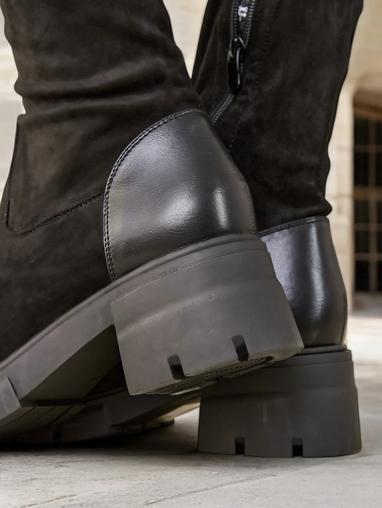 Дамски боти над коляното Royalfashion Sewio