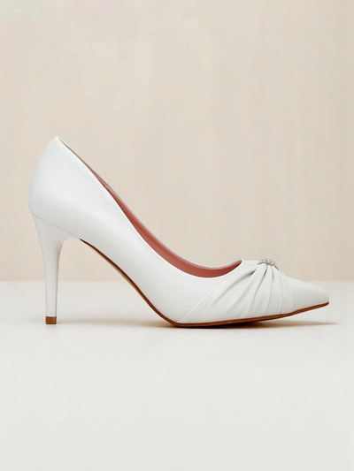 Royalfashion Дамски обувки на ток от еко кожа Venetia Nera