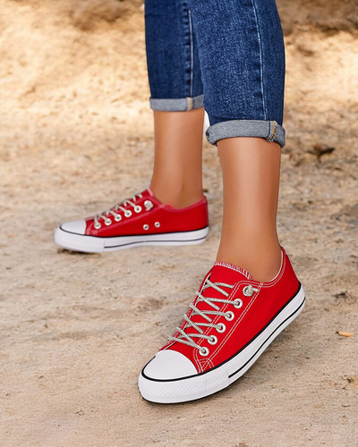 Royalfashion Дамски маратонки с декоративни връзки Timi