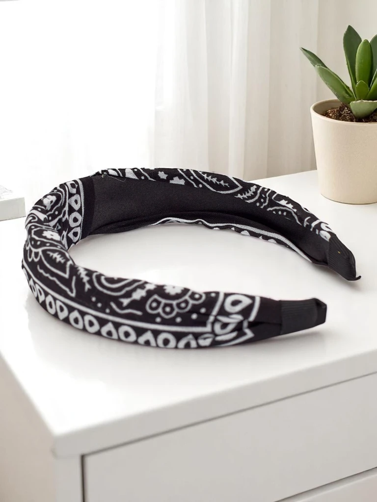 Royalfashion Шарена лента за коса Lena