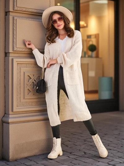 Royalfashion плетен жилет за жени