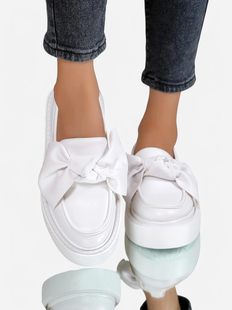 Royalfashion Елегантни дамски мокасини с лък Ortto