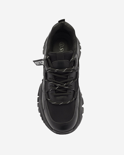 Черни дамски спортни обувки Evilpo- Footwear