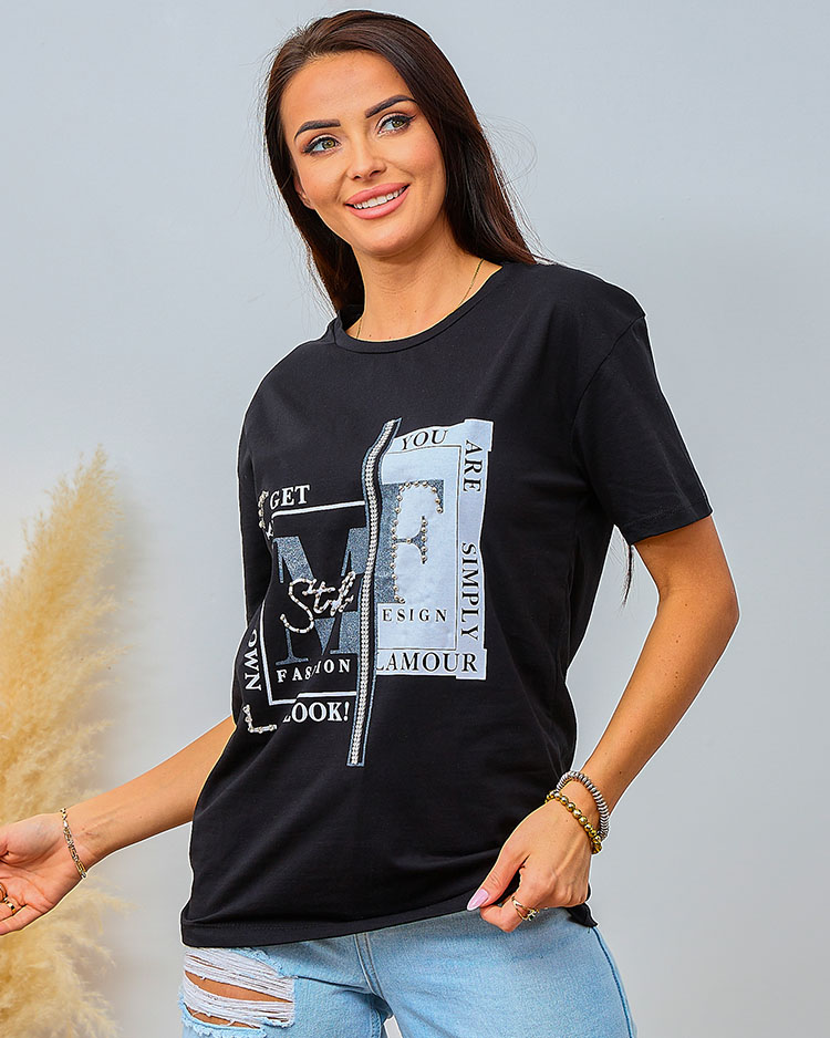 Royalfashion Дамска тениска с щампа