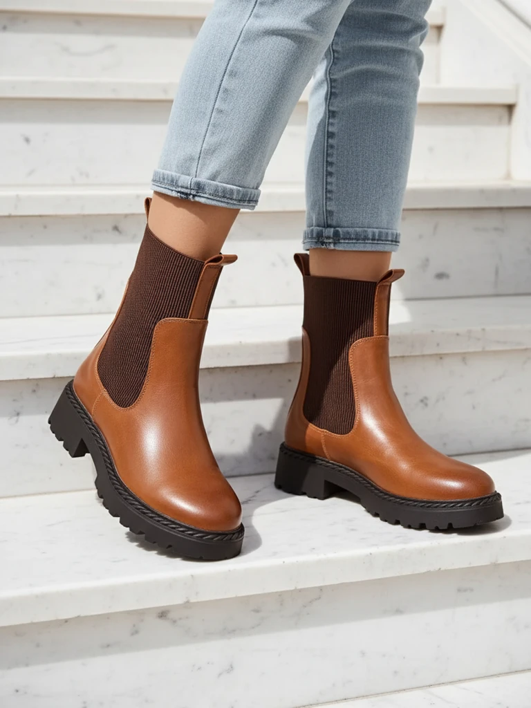 Royalfashion Женски ботуши до глезена Масолина