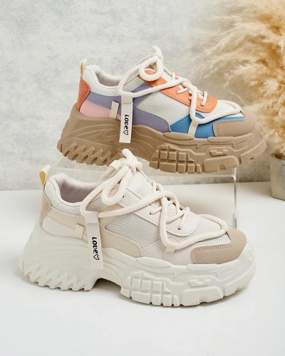 Royalfashion Дамски кецове на платформа Bereya