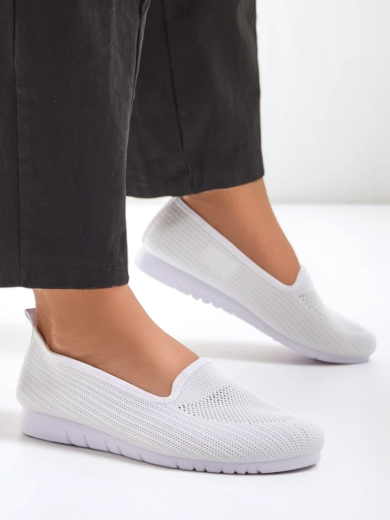 Royalfashion Жени платнени мокасини Caerit