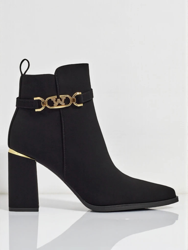 Дамски еко велурени боти на ток Ostirena